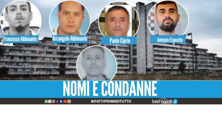Inflitti oltre 250 anni di carcere agli Abbinante: sentenza per il clan del Monterosa