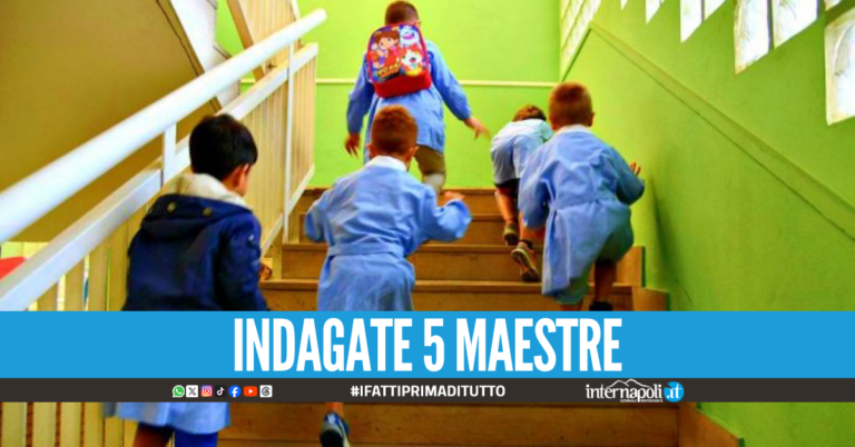 Choc in Campania, bimbi picchiati e legati sulle sedie all’asilo nido