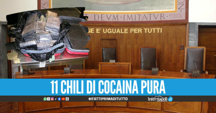 Cocaina nascosta nella valigia a Casoria, pena dimezzata in appello