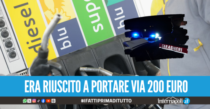 Rapina a mano armata al distributore di benzina, in manette 27enne di Sant'Antimo