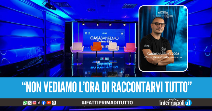 Qualiano protagonista a Casa Sanremo, Luigi Pennacchio nella città della musica con la sua barberia