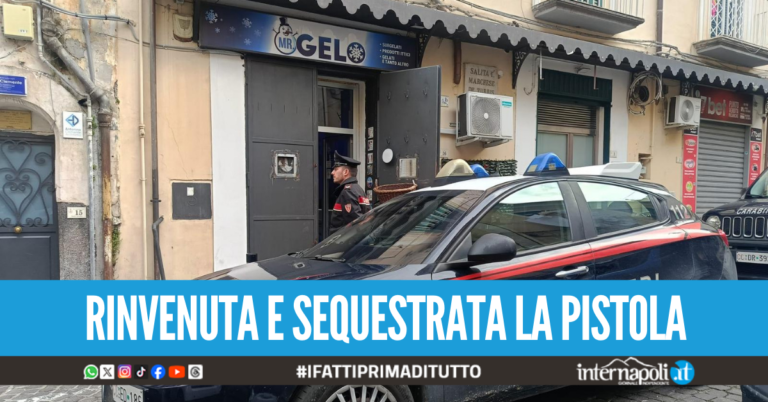 Sparatoria in centro a Castellammare di Stabia, beccato il responsabile