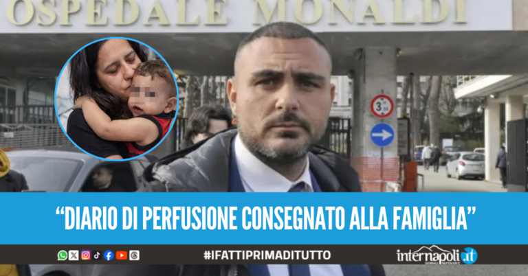 "La cartella clinica era completa", il Monaldi contro l'avvocato del piccolo Domenico