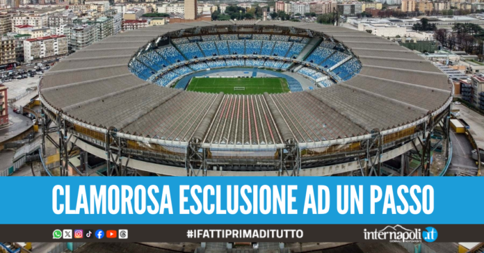 Ultimatum di UEFA e FIGC a Napoli per Euro 2032, ad oggi il Maradona è più fuori che dentro