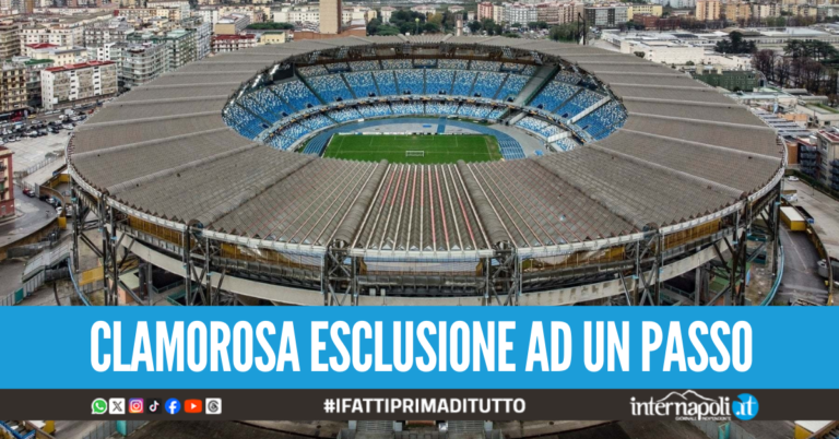Ultimatum di UEFA e FIGC a Napoli per Euro 2032, ad oggi il Maradona è più fuori che dentro