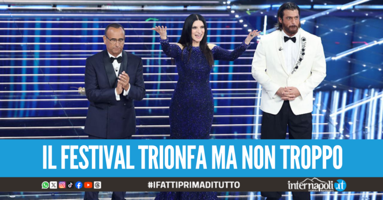 Sanremo registra il 58% di share nella prima serata, brusco calo rispetto all'esordio nel 2025
