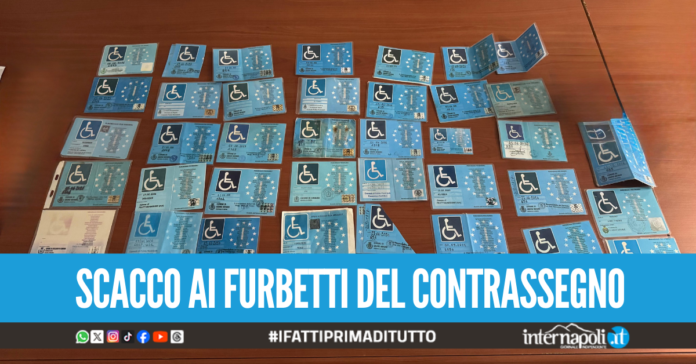 Falsi 'pass' degli invalidi per parcheggiare, scoperti 50 furbetti a Grumo Nevano