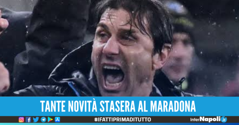 Rivoluzione Conte, Napoli cambia volto per la sfida al Como