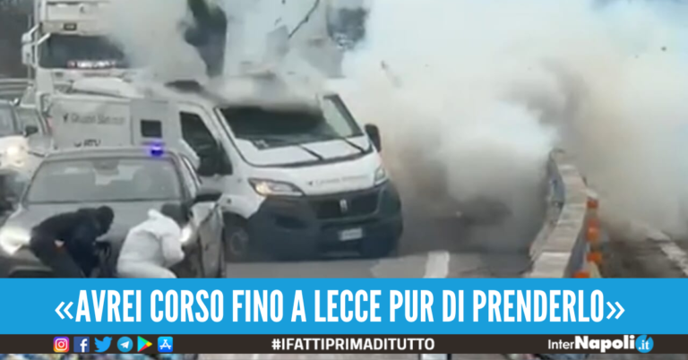 Assalto al portavalori, rapinatore rincorso e acciuffato da un carabiniere maratoneta