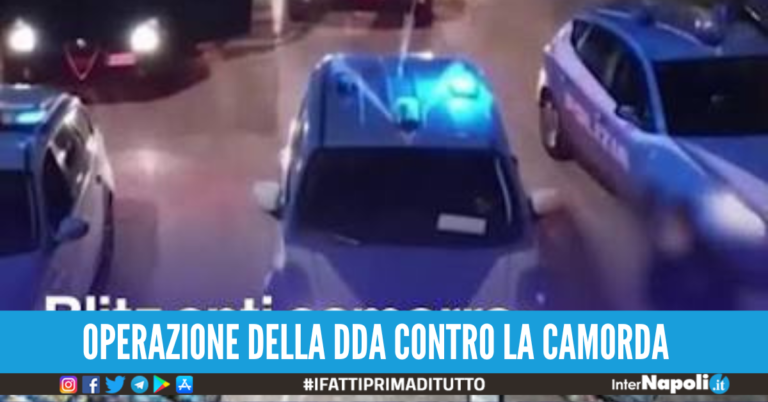 Arresti per droga ed estorsioni, in corso blitz dell’Antimafia a Caserta