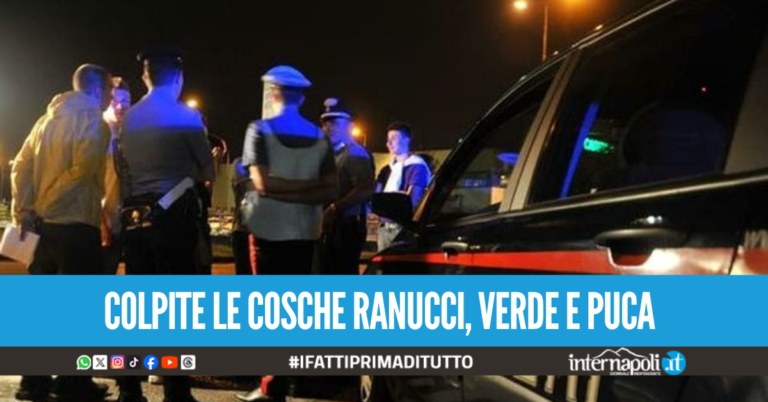 Estorsioni ai commercianti e armi: Sant’Antimo stretta nella morsa dei clan