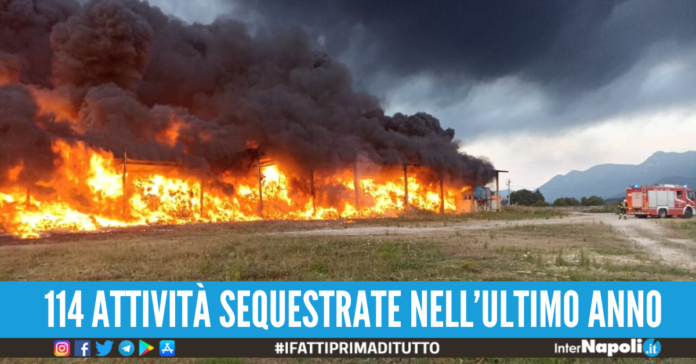 Il servizio di monitoraggio nella Terra dei Fuochi continua