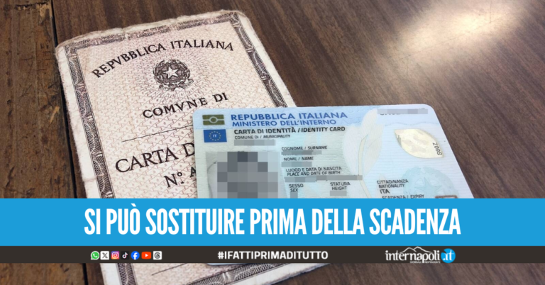 Addio alla carta d'identità cartacea: dal 3 agosto non si potrà più utilizzare