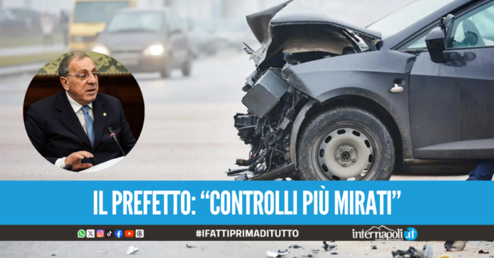 Incidenti stradali a Napoli, calano i numeri dei morti e dei feriti nel 2025