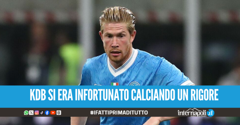 Napoli, De Bruyne torna a Castel Volturno: Conte cerchia la data del rientro in campo