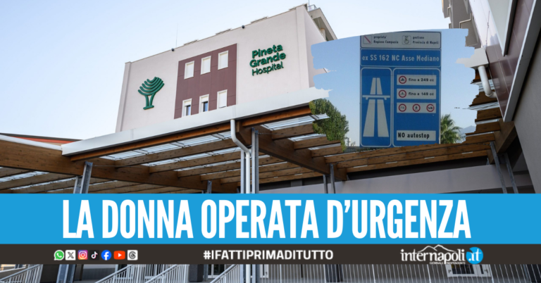 Accoltella la compagna a gambe e schiena, tragedia sfiorata sull'Asse Mediano a Giugliano