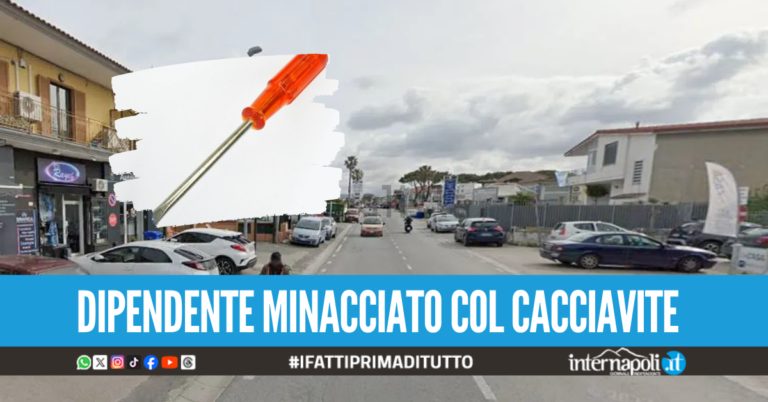 Tenta l'assalto alla cassa in tabaccheria a Giugliano, arrestato il bandito