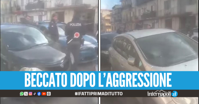 Lite nel traffico a Chiaiano, arrestato l'aggressore di meccanico e figlio