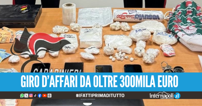Blitz a Orta di Atella, maxi sequestro da quasi 3 kg tra crack e cocaina