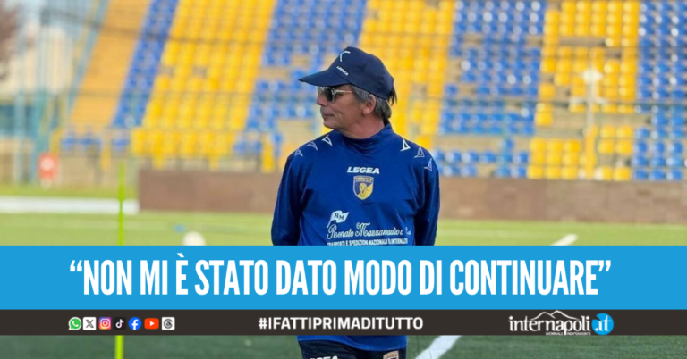 "Mi sarei aspettato un trattamento diverso", Capuano amaro dopo l'esonero dal Giugliano