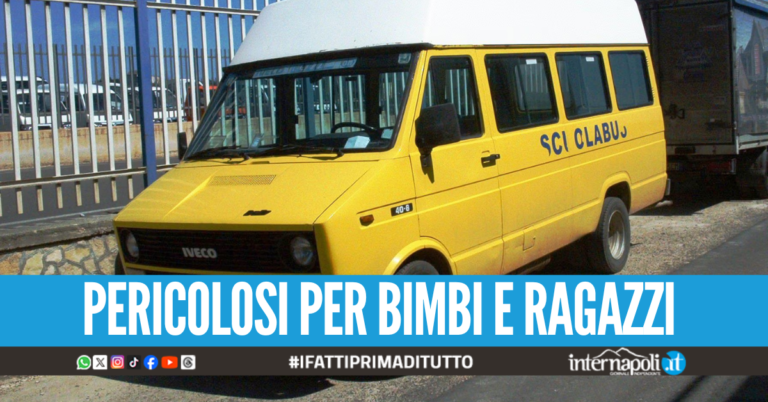 Scuolabus abusivi e "taroccati", autisti nei guai a Napoli