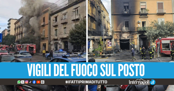 Non c'è pace a Secondigliano, nuove fiamme nella pizzeria 