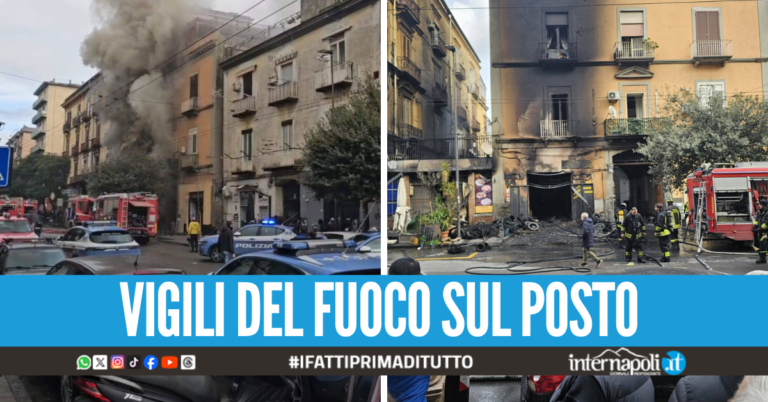 Non c'è pace a Secondigliano, nuove fiamme nella pizzeria "Benvenuti al Sud"