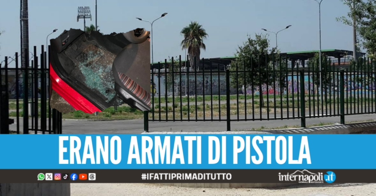 Paura in zona stadio a Giugliano, tentano la rapina alla coppia in auto