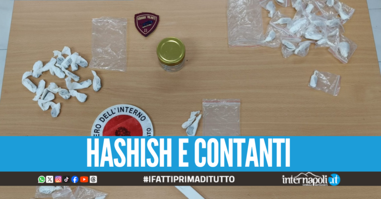 Spaccio di droga nel parcheggio della pizzeria, giovanissimo in manette nell'Agro Aversano