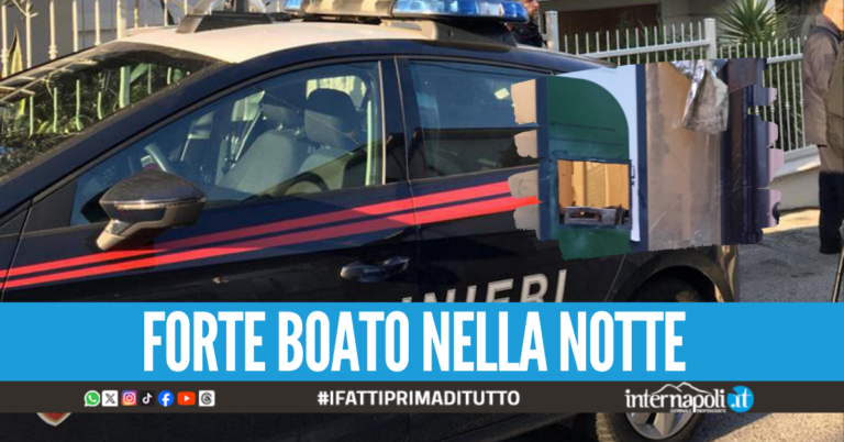Assalto al bancomat nel Sannio, banditi fuggono via col bottino