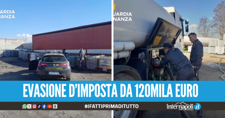 Gasolio di contrabbando nel Casertano, maxi sequestro da oltre 180mila litri