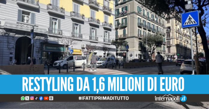 Al via i lavori su Corso Umberto I a Napoli, addio ai new jersey dopo 15 anni