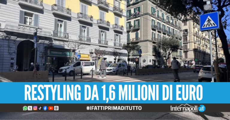 Al via i lavori su Corso Umberto I a Napoli, addio ai new jersey dopo 15 anni