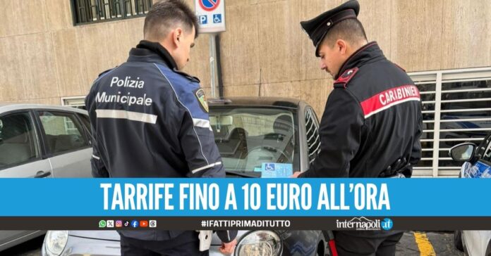 Denunciati 2 titolari dei parcheggi al Vomero, scoperti i trucchi sui 'grattini'