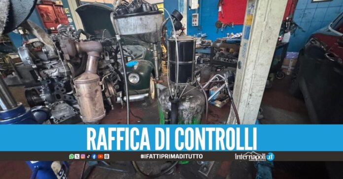 Attività abusive sequestrate tra Melito, Sant'Antimo, Napoli e Arzano