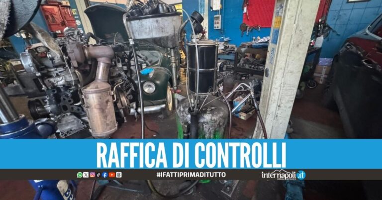 Attività abusive sequestrate tra Melito, Sant'Antimo, Napoli e Arzano