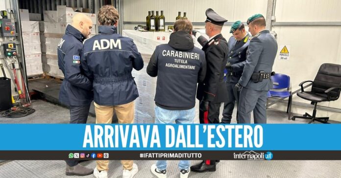 Vendevano olio extravergine contraffatto, sequestro da 18 tonnellate a Salerno