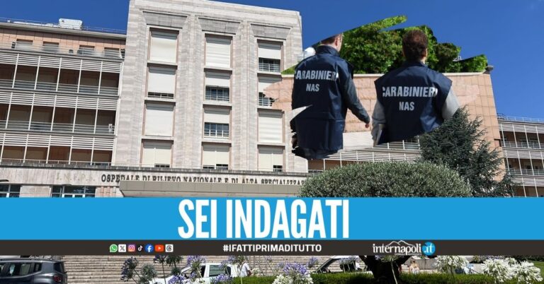 Blitz dei Nas al Monaldi, sequestrato il box del cuore danneggiato