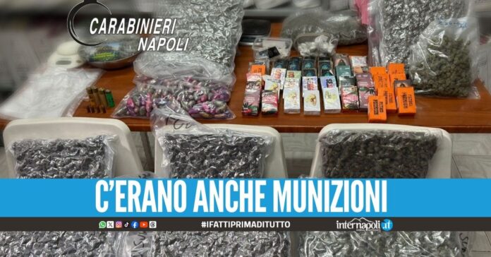 Scovati 21 kg di droga a Brusciano, scatta il sequestro nel rione 219