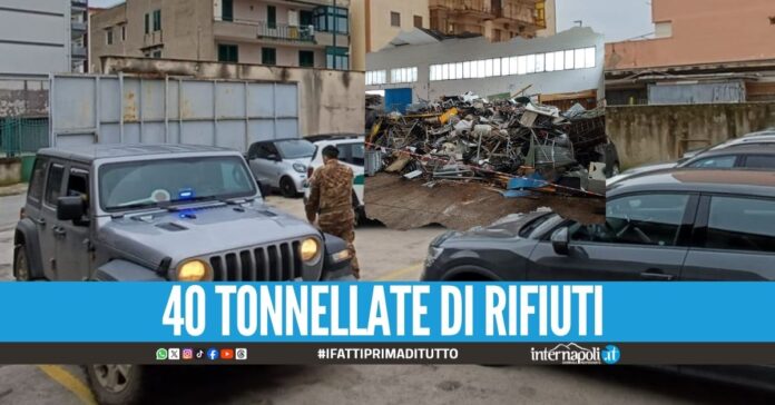 Discariche abusive sequestrate tra Scampia, Arzano e Secondigliano