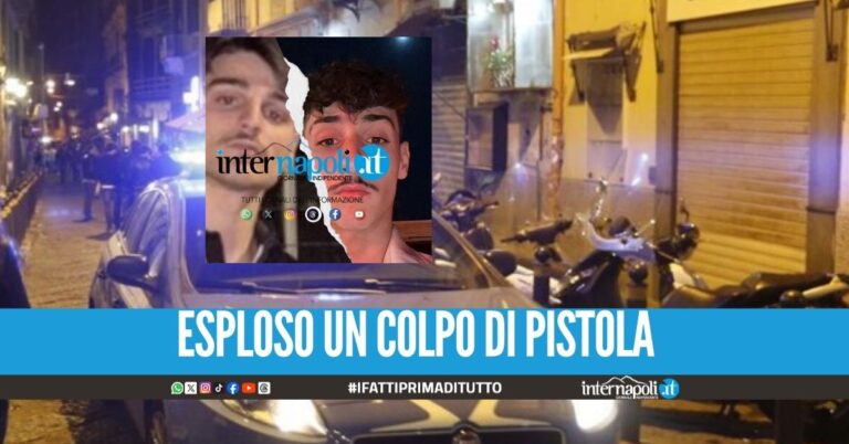 Colpo di pistola esploso contro un baretto a Chiaia, 2 arresti