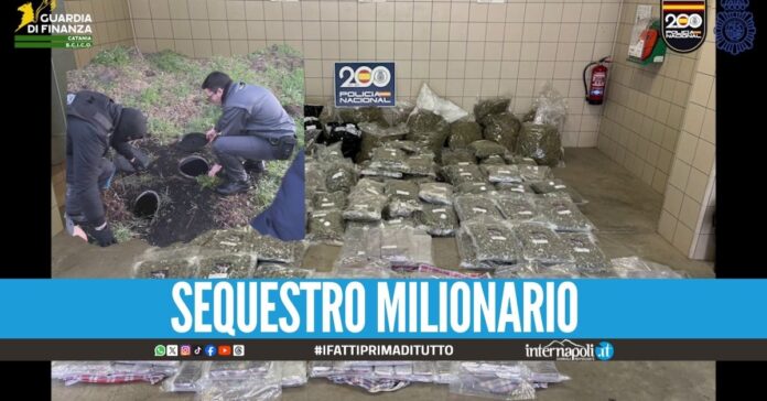 Sgominato la narco-rotta Catania-Barcellona, 12 arresti nel blitz