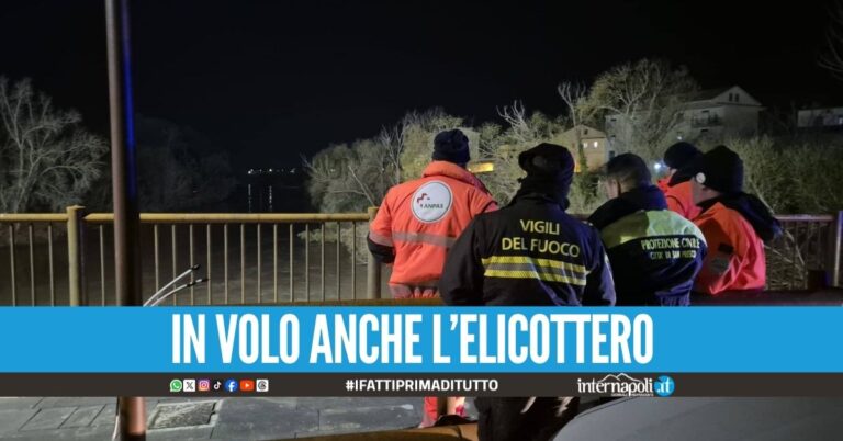 Si lancia nel Volturno, si cerca il corpo di un 75enne di Torre Annunziata