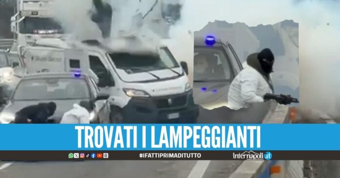 Assalto al portavalori in Puglia, ritrovate due auto dei banditi