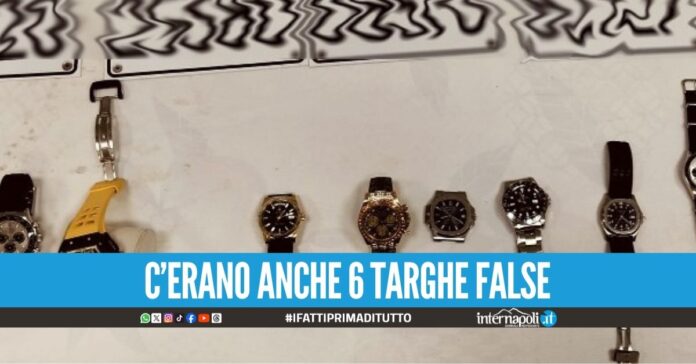 Orologi di lusso trovati ai Quartieri Spagnoli, denunciata una 29enne