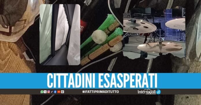 Auto razziate tra Napoli e Licola, rubati gli strumenti al musicista