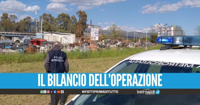 Lotta ai rifiuti pericolosi, sequestri tra Arzano e Melito: 7 denunciati