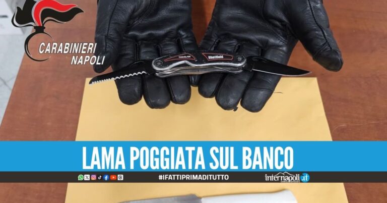 Portano i coltelli in classe, studenti 15enni denunciati ad Arzano