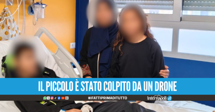 Dalla Striscia di Gaza al Santobono, il viaggio della speranza di un bimbo di 10 anni
