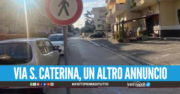 Giugliano. L'odissea di via S. Caterina, un'altra promessa nel giorno di Carnevale